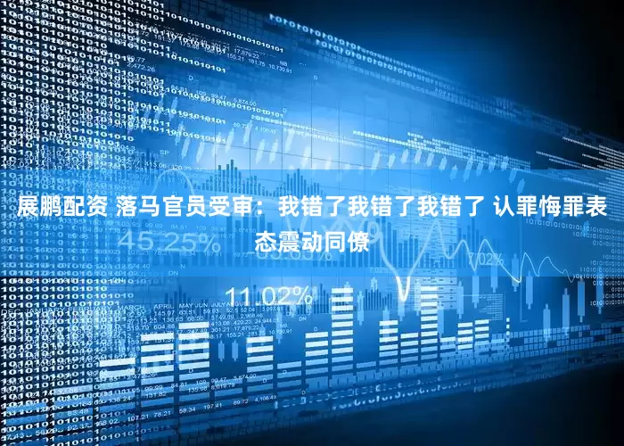 展鹏配资 落马官员受审：我错了我错了我错了 认罪悔罪表态震动同僚